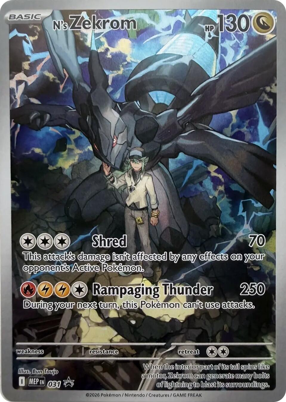 N's Zekrom (031) [Mega Evolution Promo] | Jack's On Queen