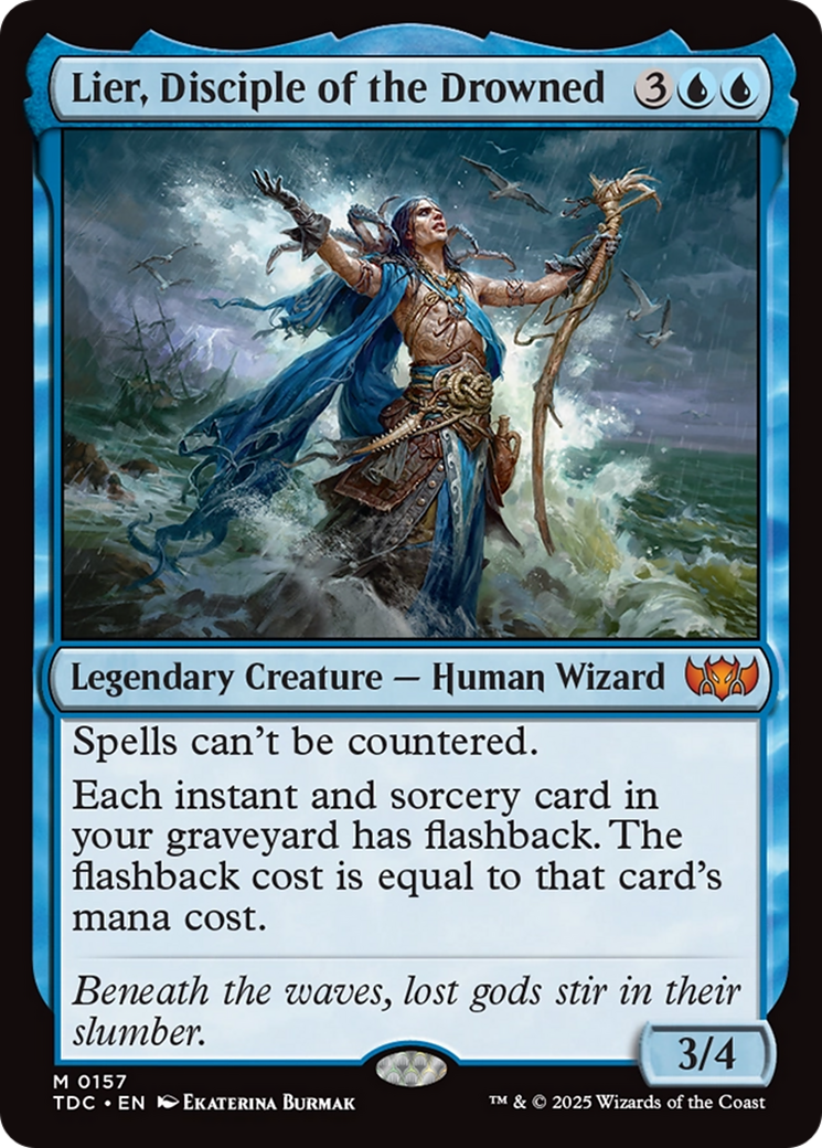 Lier, Disciple of the Drowned [Tarkir: Dragonstorm Commander] | Jack's On Queen