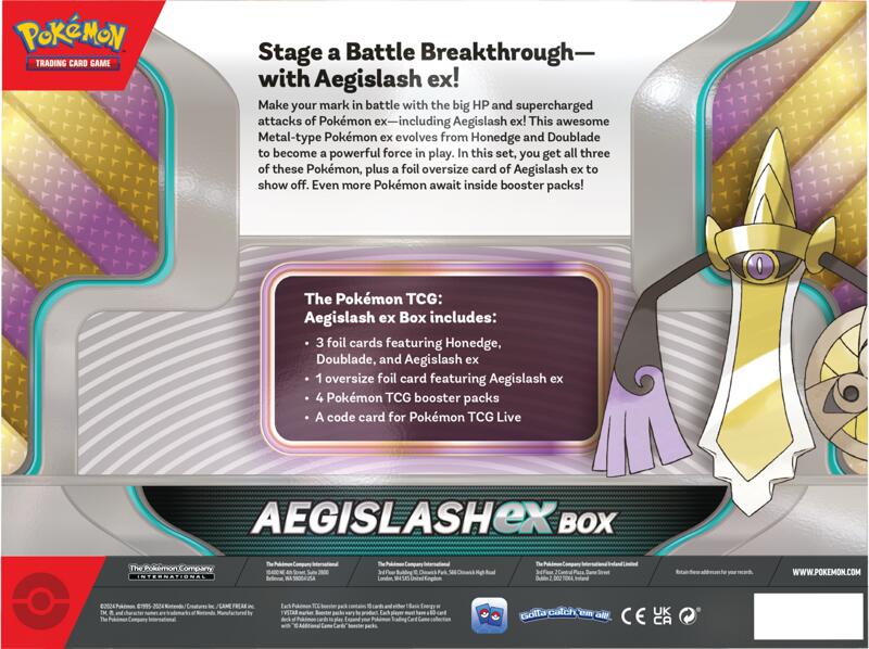 Aegislash ex Box (EU Exclusive) | Jack's On Queen