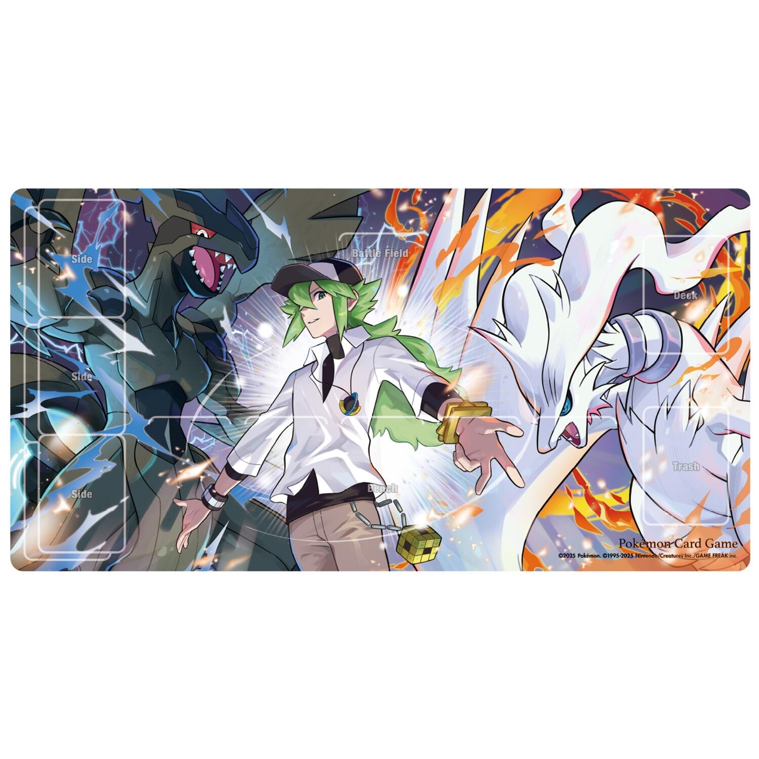 Playmat - N & Reshiram & Zekrom (Pokemon Center Japan) | Jack's On Queen
