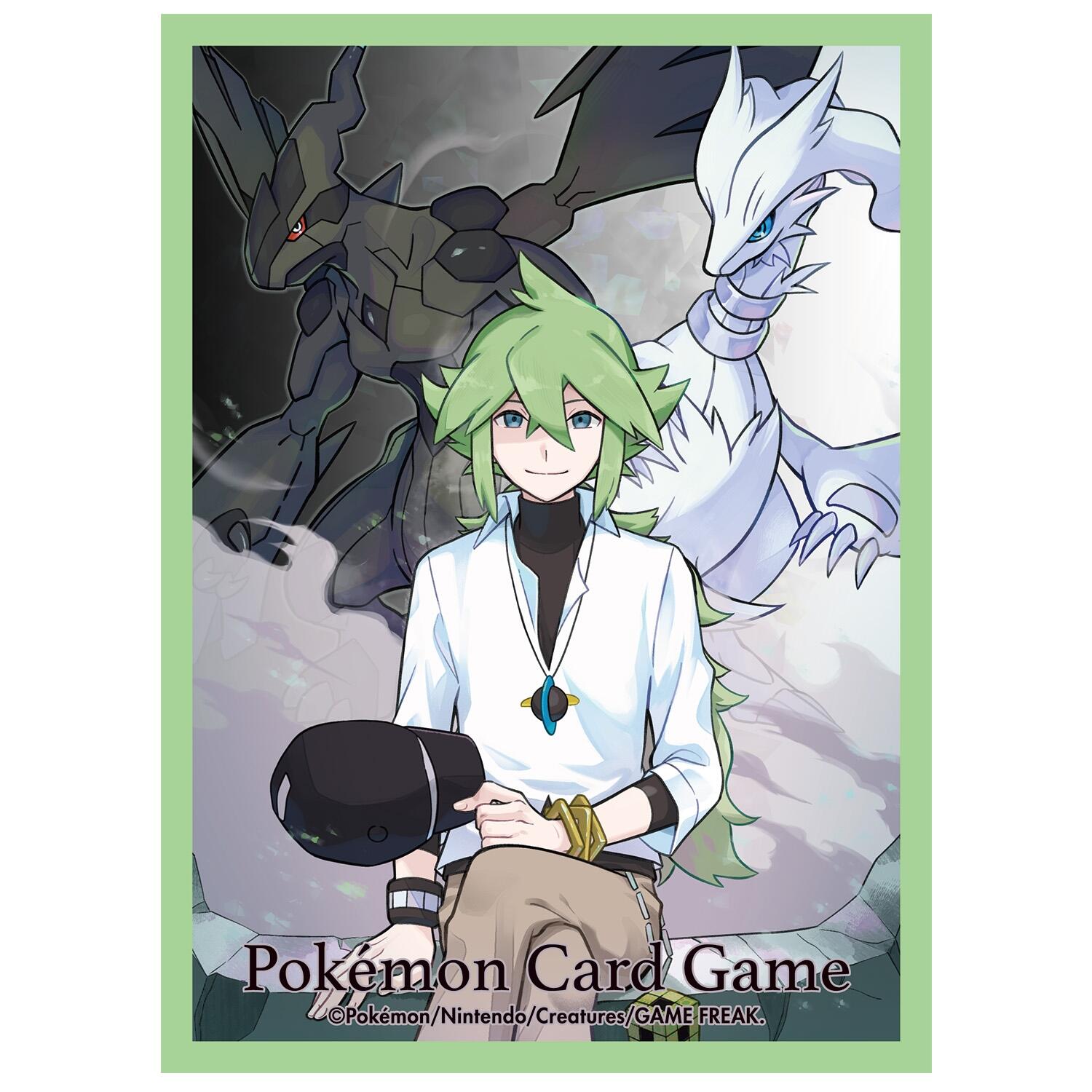 Card Sleeves - N & Reshiram & Zekrom (64-Pack) (Pokemon Center Japan Exclusive) | Jack's On Queen