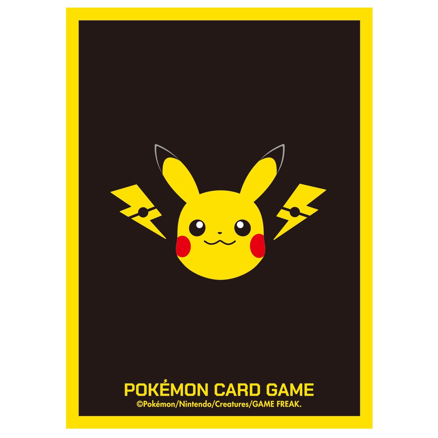 Card Sleeves - Pikachu and Thunder (64-Pack) (Pokemon Center Exclusive) | Jack's On Queen