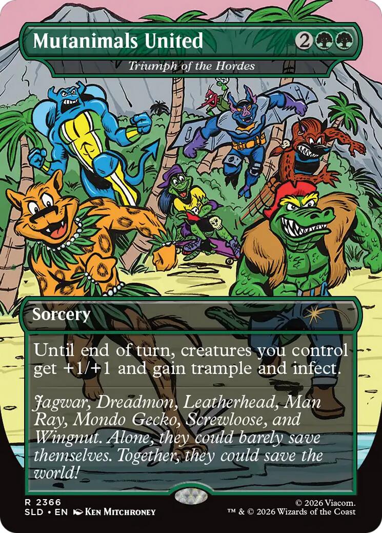 Mutanimals United - Triumph of the Hordes [Secret Lair Drop Series] | Jack's On Queen