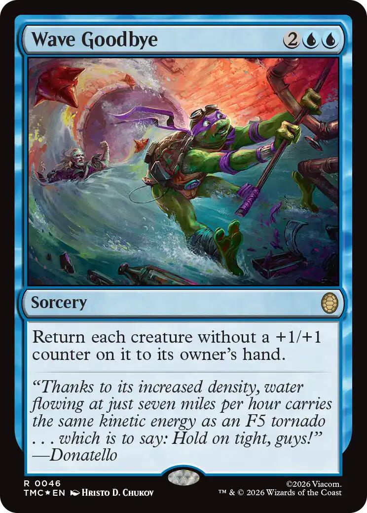 Wave Goodbye (Surge Foil) [Teenage Mutant Ninja Turtles Commander] | Jack's On Queen