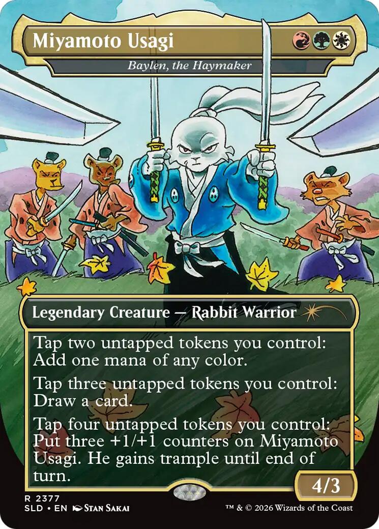 Miyamoto Usagi - Baylen, the Haymaker [Secret Lair Drop Series] | Jack's On Queen