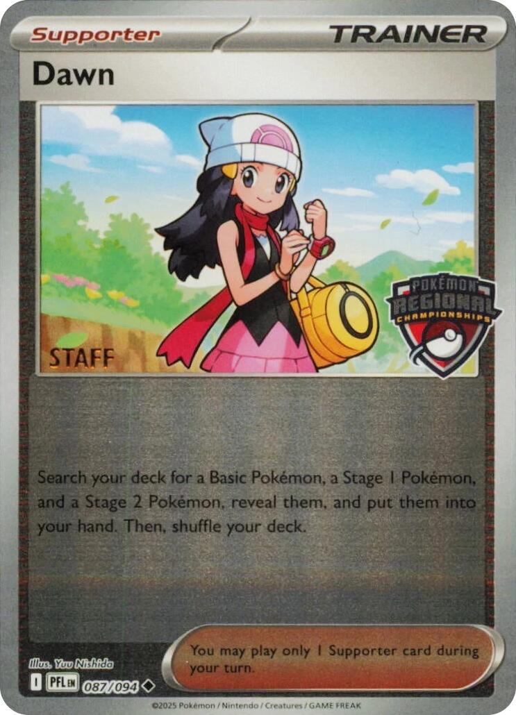 Dawn (087/094) (Regional Championship) [Staff] [League & Championship Cards] | Jack's On Queen