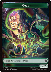 Ooze // Clue Double-Sided Token [Teenage Mutant Ninja Turtles Commander Tokens] | Jack's On Queen