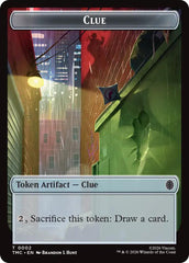 Clue // Rat Double-Sided Token [Teenage Mutant Ninja Turtles Commander Tokens] | Jack's On Queen