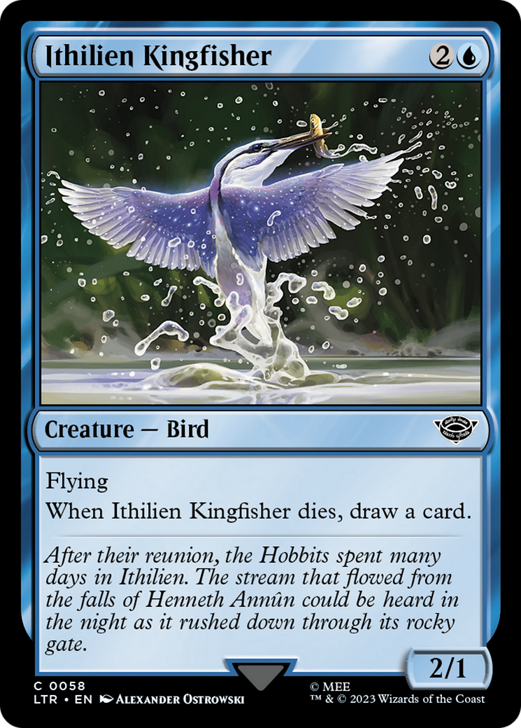 Ithilien Kingfisher [The Lord of the Rings: Tales of Middle-Earth] | Jack's On Queen