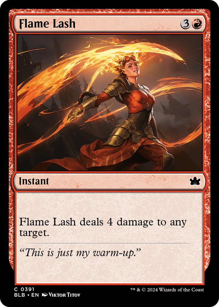 Flame Lash [Bloomburrow] | Jack's On Queen