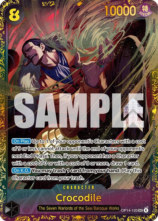 Crocodile - OP14-120 (CS26-27 Regionals Season 1) (OP14-120) [One Piece Promotion Cards] | Jack's On Queen
