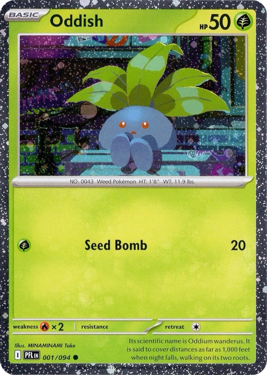 Oddish (001/094) (Cosmos Holo) [Miscellaneous Cards] | Jack's On Queen