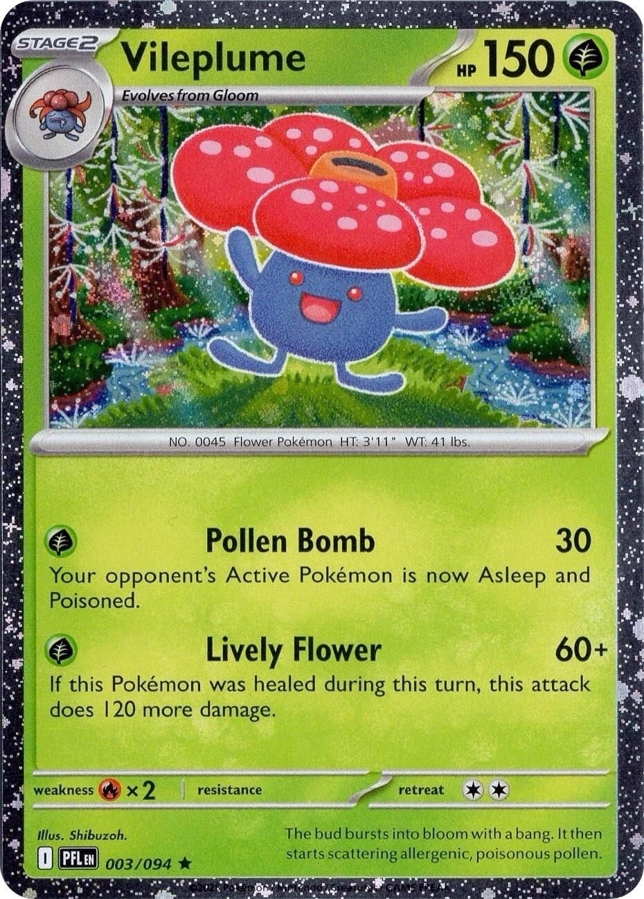 Vileplume (003/094) (Cosmos Holo) [Miscellaneous Cards] | Jack's On Queen