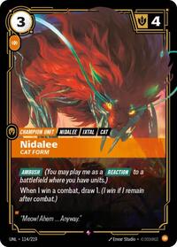 Nidalee - Cat Form (114/219) [Unleashed] | Jack's On Queen