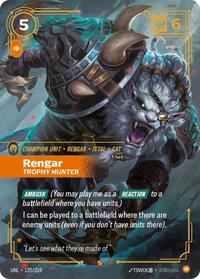 Rengar - Trophy Hunter (120/219) [Unleashed] | Jack's On Queen