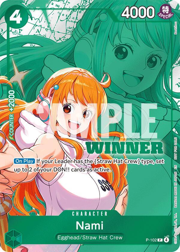 Nami (Winner Pack 2026 Vol. 2) (P-102) [One Piece Promotion Cards] | Jack's On Queen