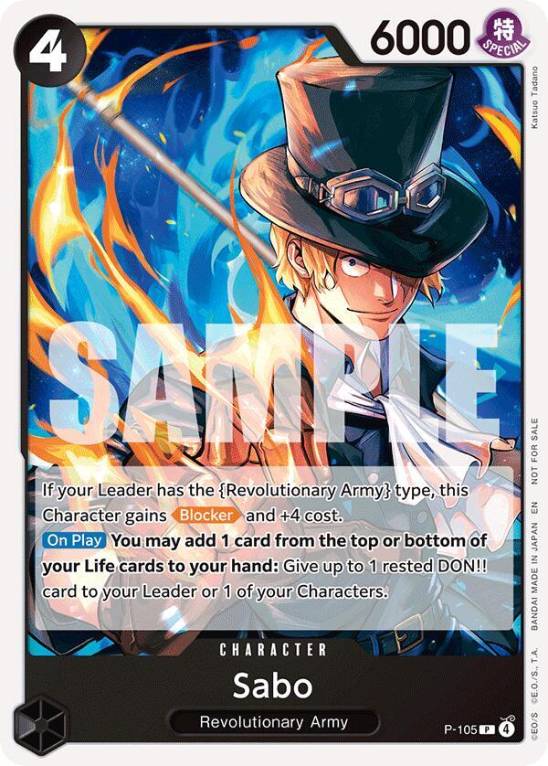 Sabo (Tournament Pack 2026 Vol. 2) (P-105) [One Piece Promotion Cards] | Jack's On Queen