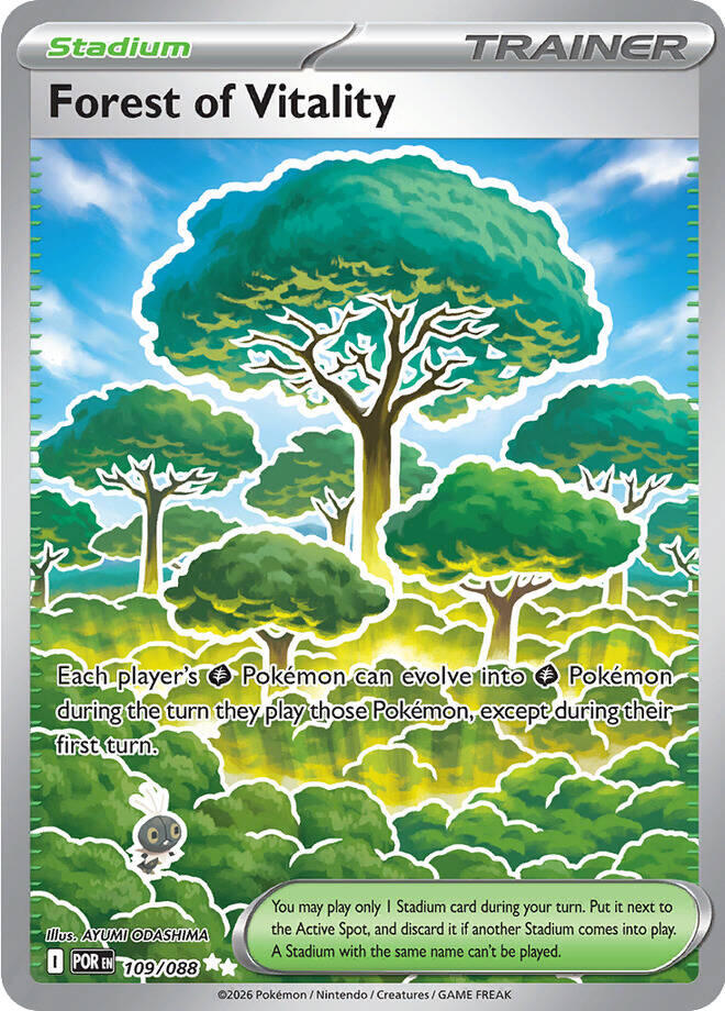 Forest of Vitality (109/088) [Mega Evolution: Perfect Order] | Jack's On Queen