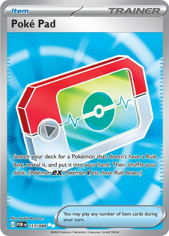 Poke Pad (113/088) [Mega Evolution: Perfect Order] | Jack's On Queen