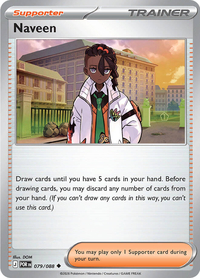 Naveen (079/088) [Mega Evolution: Perfect Order] | Jack's On Queen