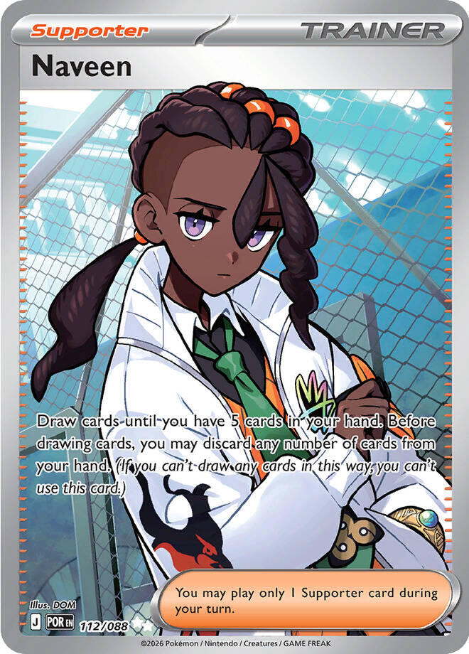 Naveen (112/088) [Mega Evolution: Perfect Order] | Jack's On Queen