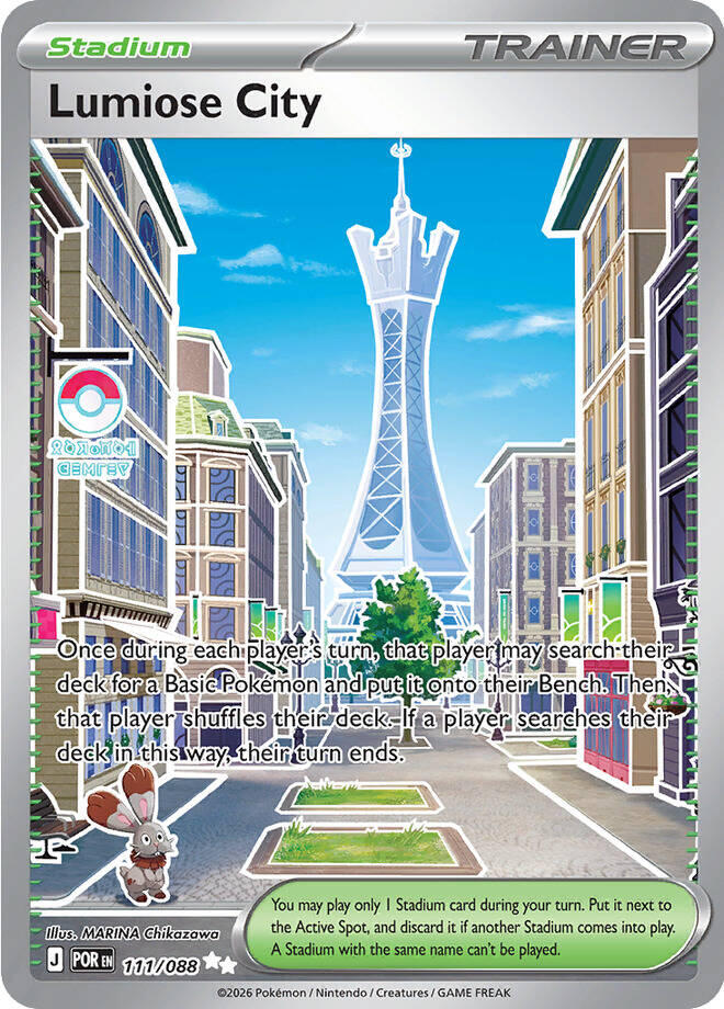Lumiose City (111/088) [Mega Evolution: Perfect Order] | Jack's On Queen
