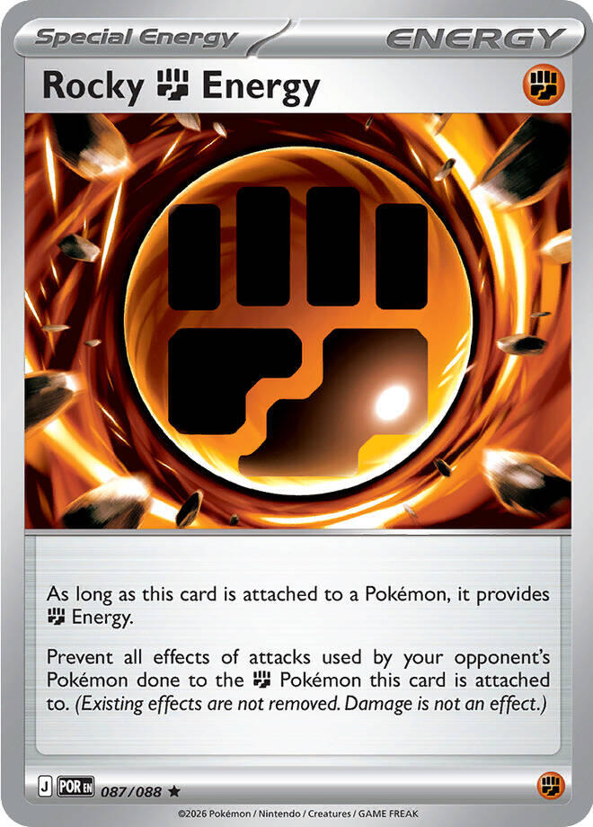 Rocky Fighting Energy (087/088) [Mega Evolution: Perfect Order] | Jack's On Queen