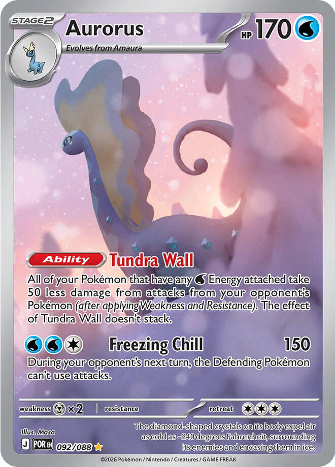 Aurorus (092/088) [Mega Evolution: Perfect Order] | Jack's On Queen
