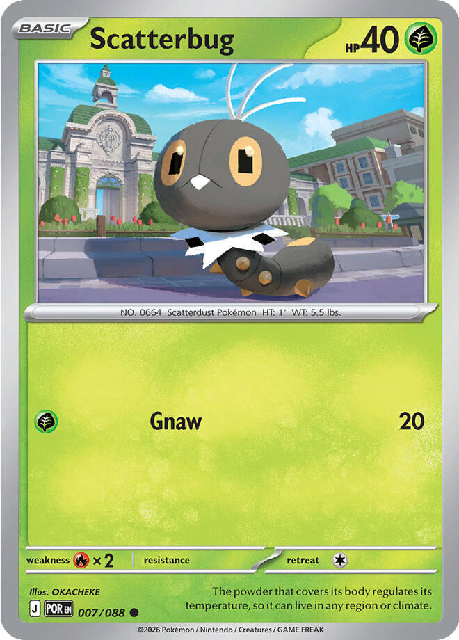 Scatterbug (007/088) [Mega Evolution: Perfect Order] | Jack's On Queen