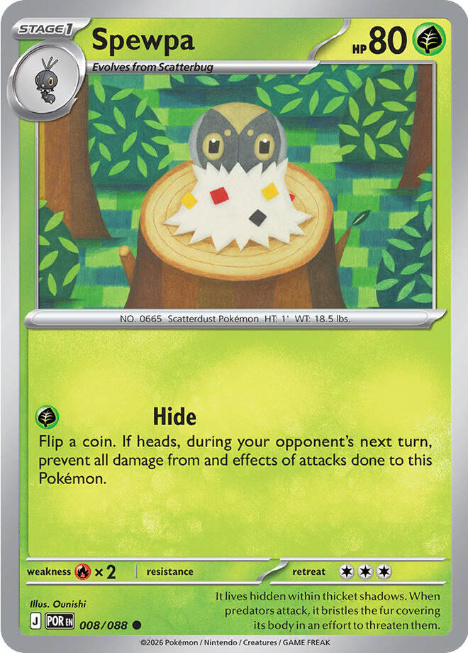 Spewpa (008/088) [Mega Evolution: Perfect Order] | Jack's On Queen
