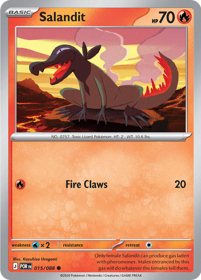 Salandit (015/088) [Mega Evolution: Perfect Order] | Jack's On Queen