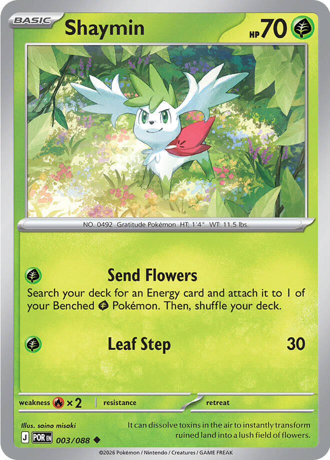 Shaymin (003/088) [Mega Evolution: Perfect Order] | Jack's On Queen
