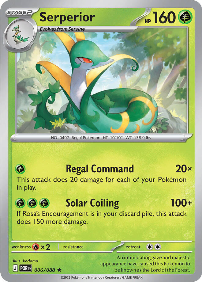 Serperior (006/088) [Mega Evolution: Perfect Order] | Jack's On Queen