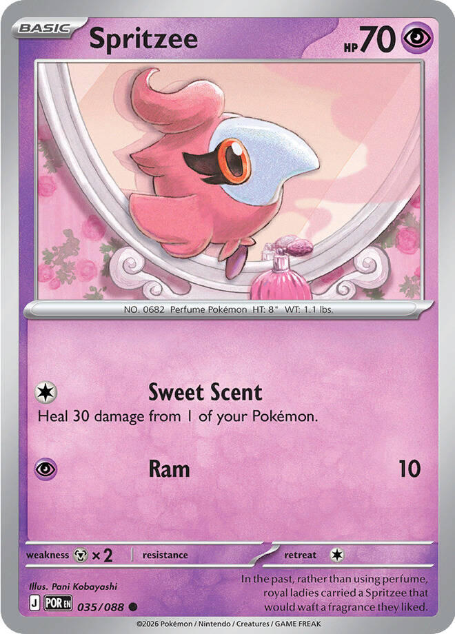 Spritzee (035/088) [Mega Evolution: Perfect Order] | Jack's On Queen
