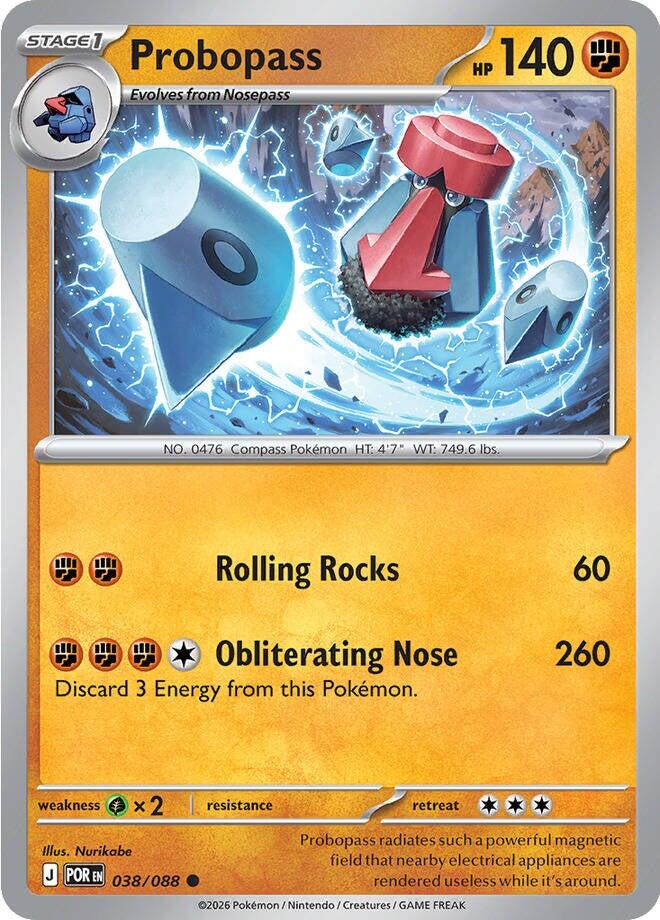 Probopass (038/088) [Mega Evolution: Perfect Order] | Jack's On Queen