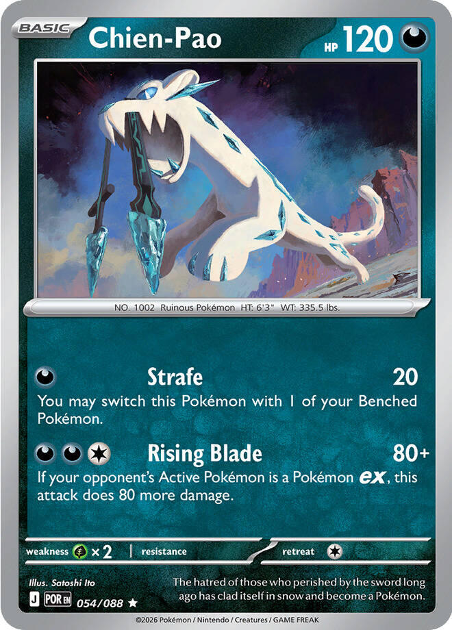 Chien-Pao (054/088) [Mega Evolution: Perfect Order] | Jack's On Queen