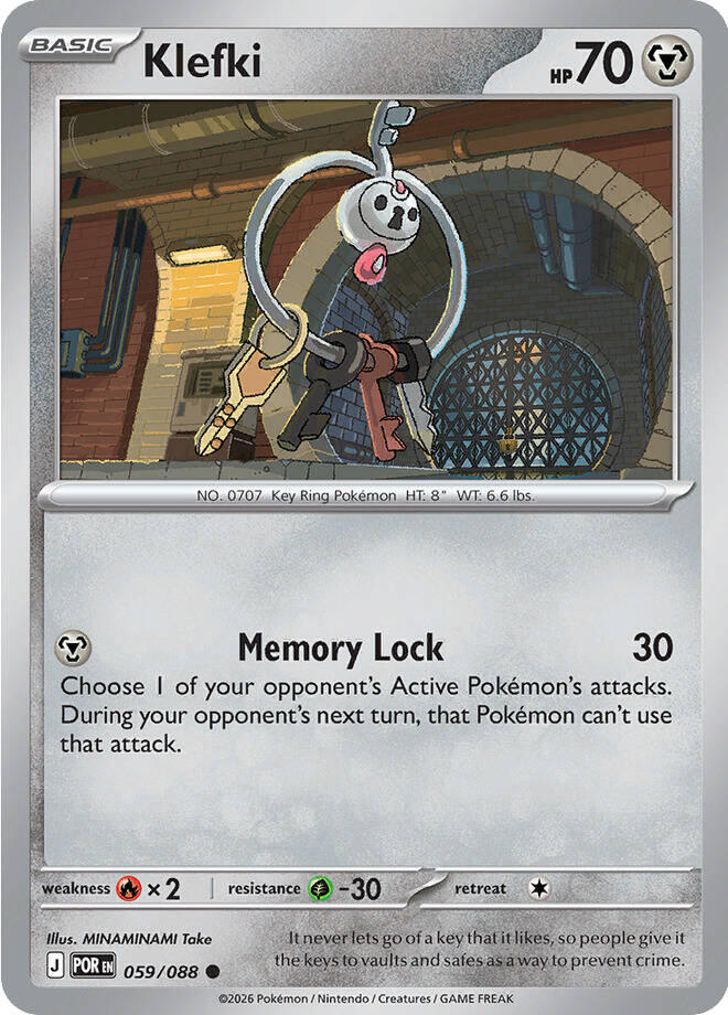 Klefki (059/088) [Mega Evolution: Perfect Order] | Jack's On Queen