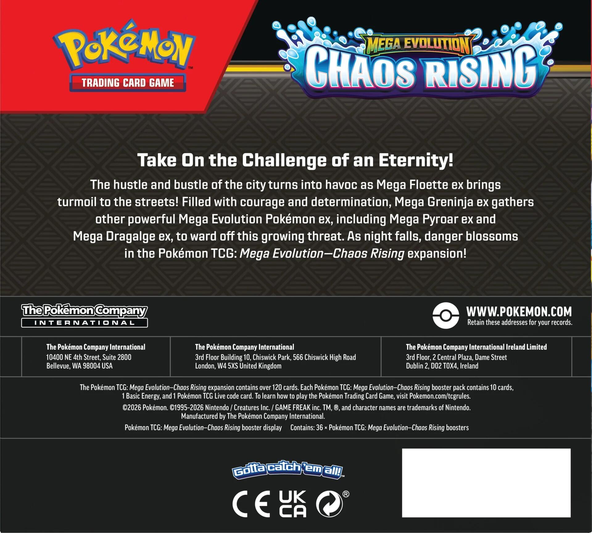 Chaos Rising Booster Box | Jack's On Queen