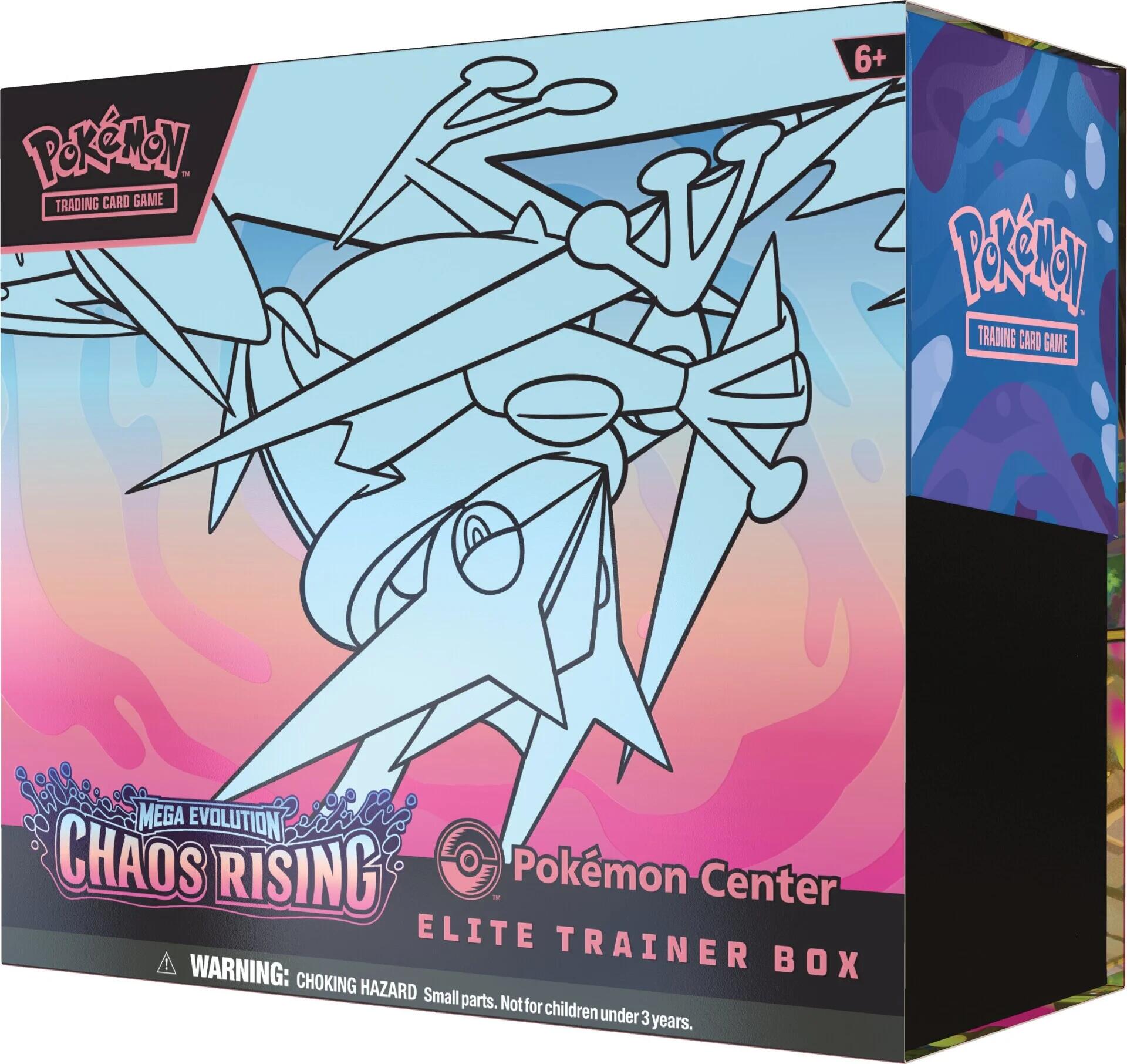 Mega Evolution: Chaos Rising Pokemon Center Elite Trainer Box | Jack's On Queen