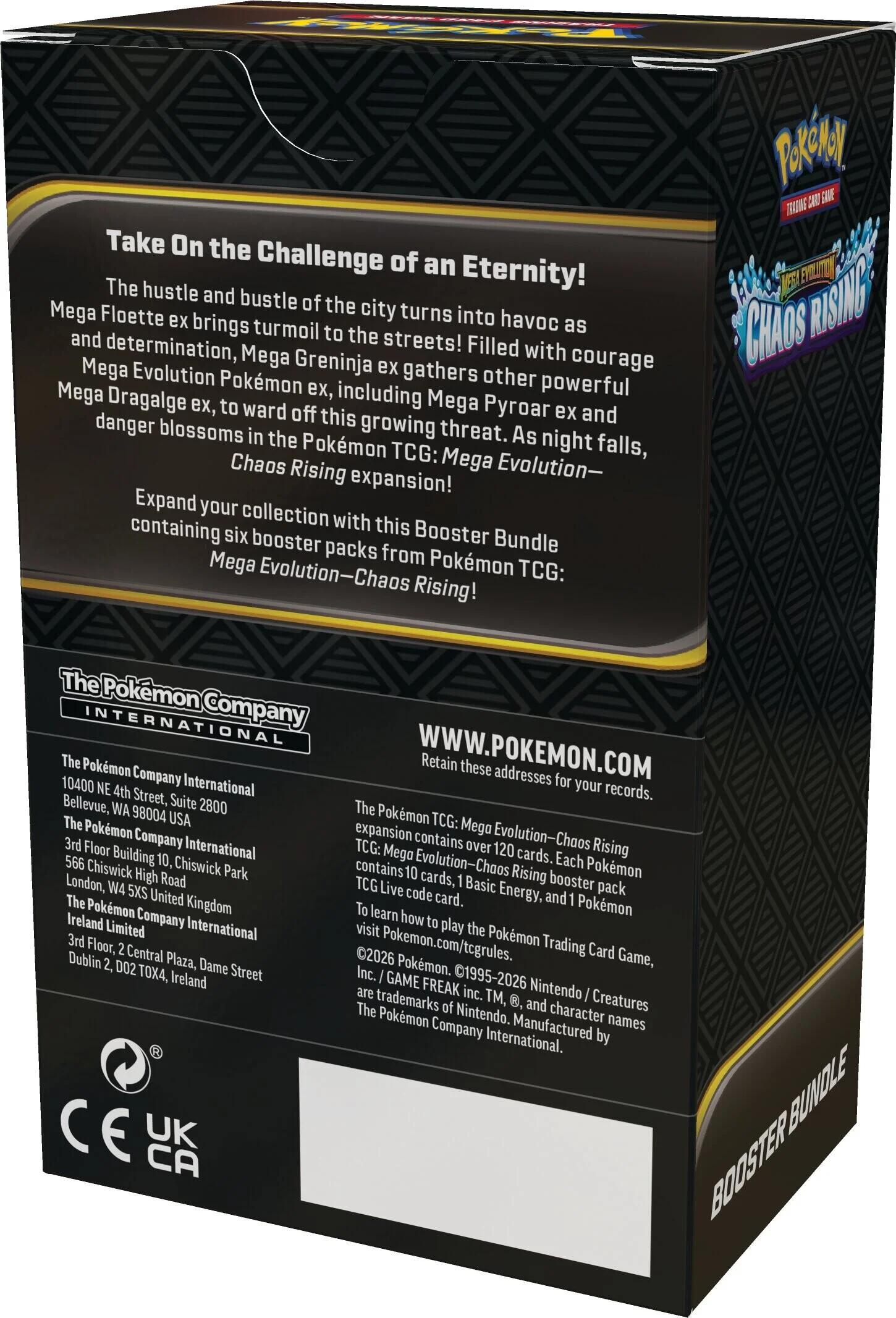 Mega Evolution: Chaos Rising Booster Bundle | Jack's On Queen