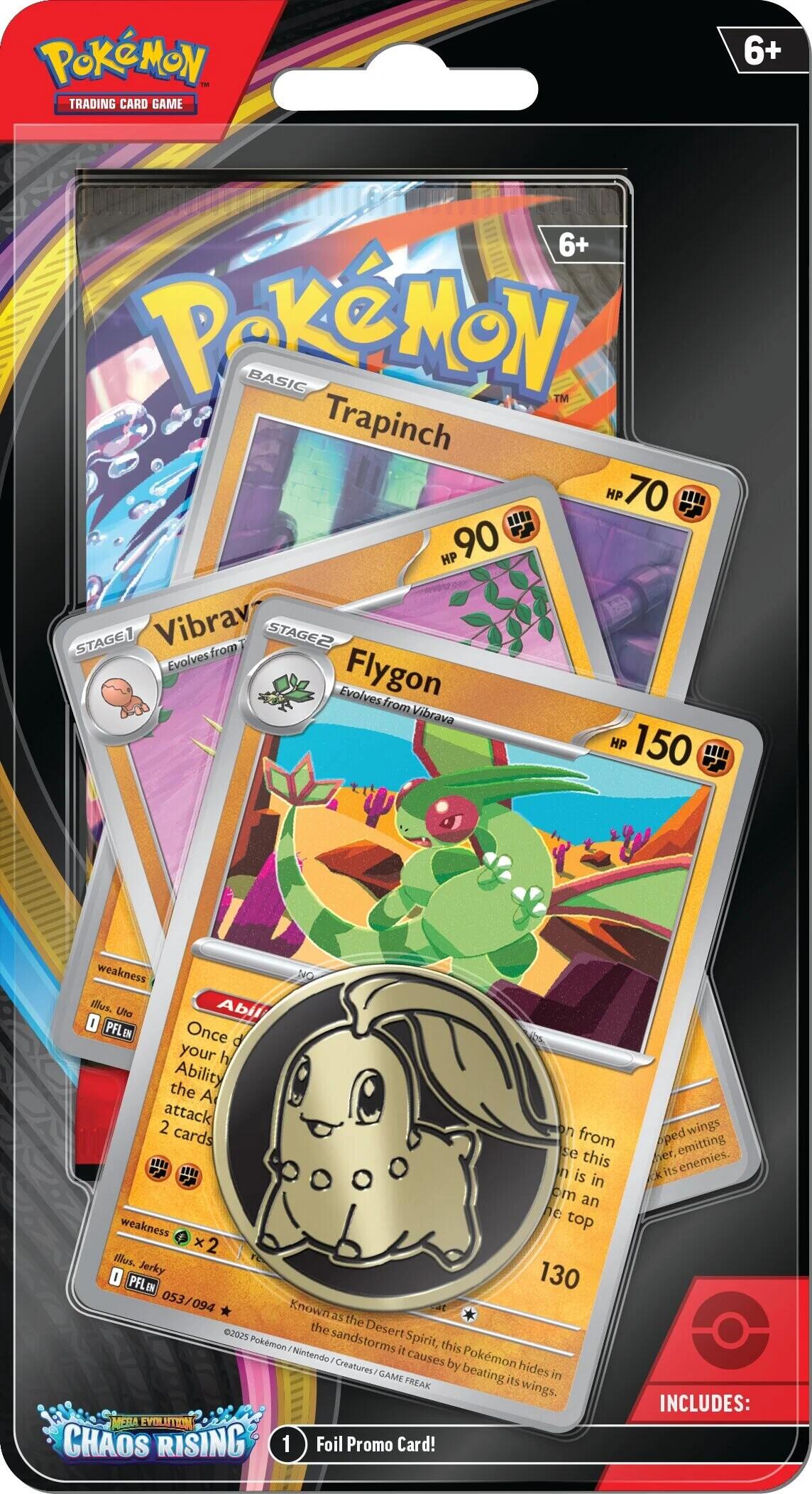 Mega Evolution: Chaos Rising Premium Checklane Blister (Flygon Line) | Jack's On Queen