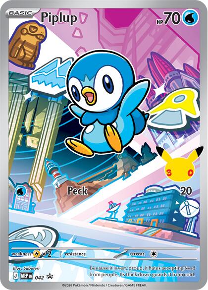 Piplup (042) [Mega Evolution Promo] | Jack's On Queen