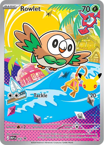 Rowlet (043) [Mega Evolution Promo] | Jack's On Queen