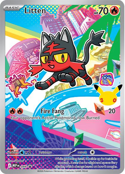 Litten (044) [Mega Evolution Promo] | Jack's On Queen