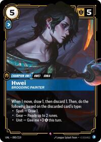Hwei - Brooding Painter (080/219) [Unleashed] | Jack's On Queen