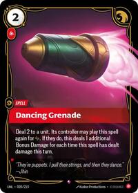 Dancing Grenade (020/219) [Unleashed] | Jack's On Queen
