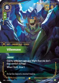 Vilemaw (Alternate Art) (060a/219) [Unleashed] | Jack's On Queen