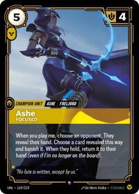Ashe - Focused (169/219) [Unleashed] | Jack's On Queen