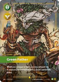 Ivern - Green Father (Overnumbered) (233/219) [Unleashed] | Jack's On Queen