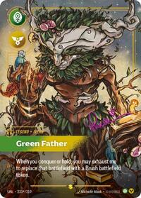 Ivern - Green Father (Signature) (233*/219) [Unleashed] | Jack's On Queen